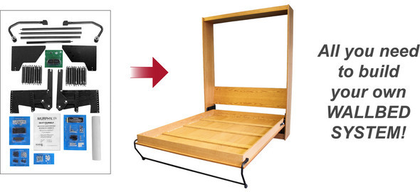 D I Y Wall Bed Kit Brisbane, How Do You Make A Murphy Bed Without Kit